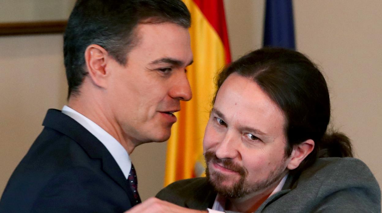 Pablo Iglesias, vicepresidente de Pedro Sánchez