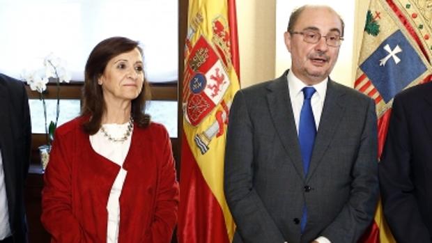 Lambán recoloca a la delegada del Gobierno fulminada por Pedro Sánchez