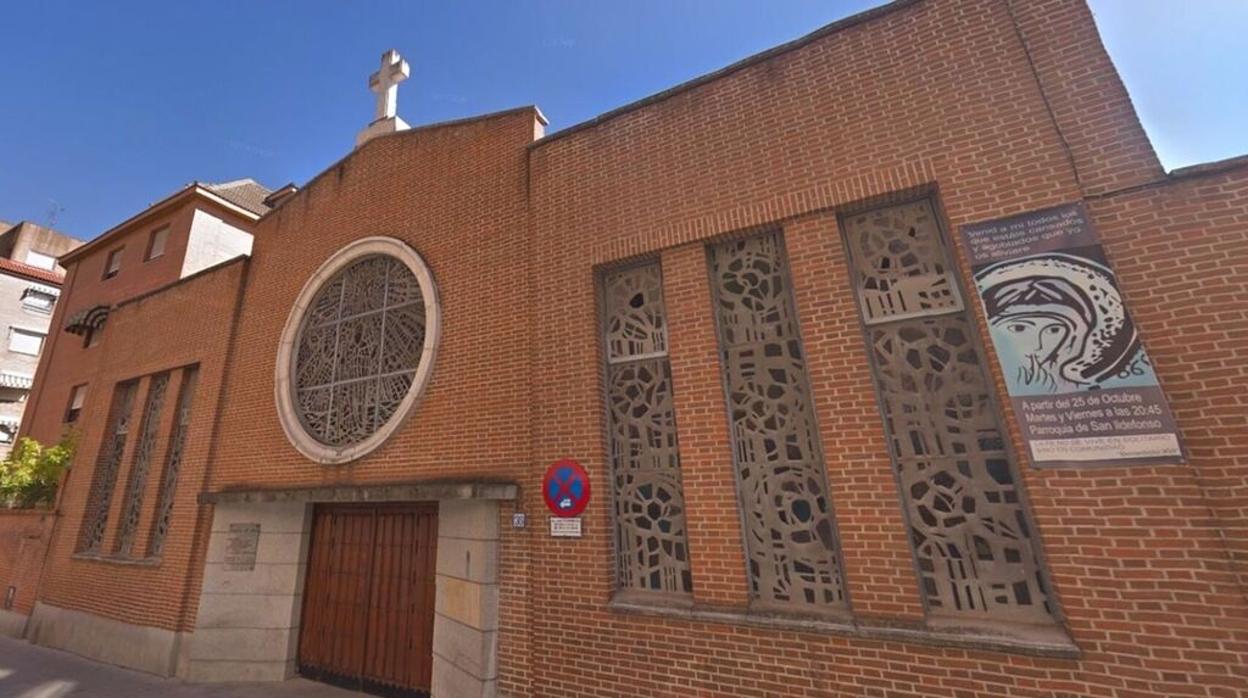 Iglesia de San Ildefonso en Talavera de la Reina, donde el acusado ejercía de cura