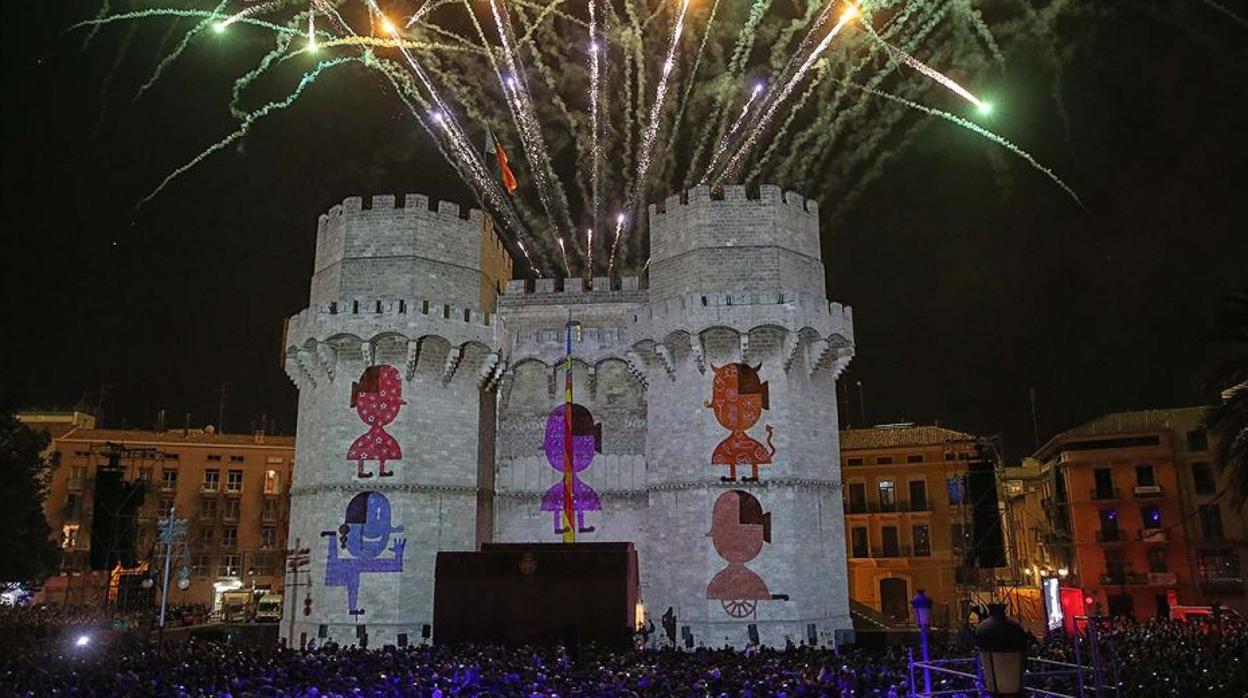 Imagen de archivo de la Crida de las Fallas de Valencia