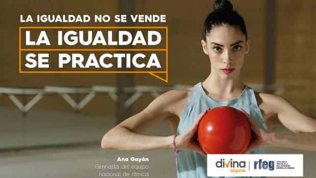 Divina Pastora lanza una campaña de igualdad con los equipos nacionales de rítmica y artística femenina