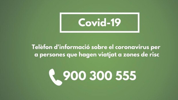 Coronavirus: consejos y teléfono de atención para posibles casos en la Comunidad Valenciana