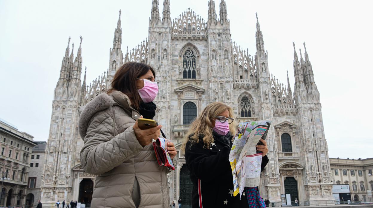 Milán es una de las ciudades más afectadas por el coronavirus en Italia