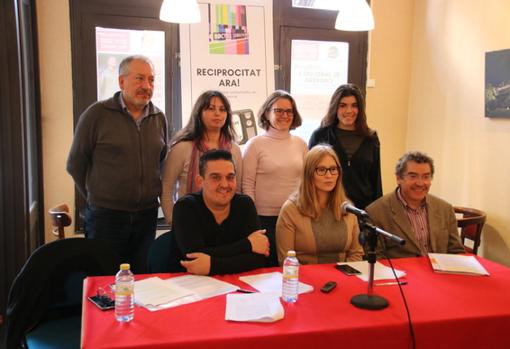 Imagen de la presentación de la campaña «Reciprocitat Ara»