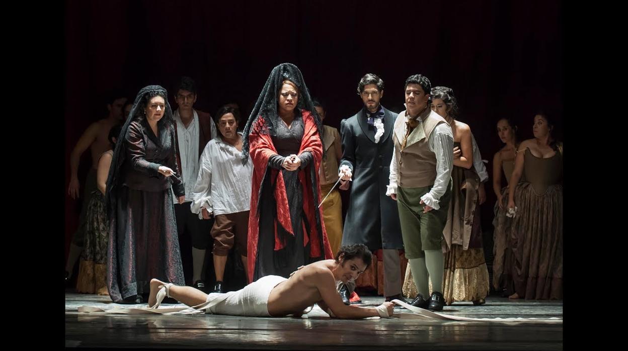 Una escena de la ópera «Don Giovanni» que llega a Toledo este fin de semana