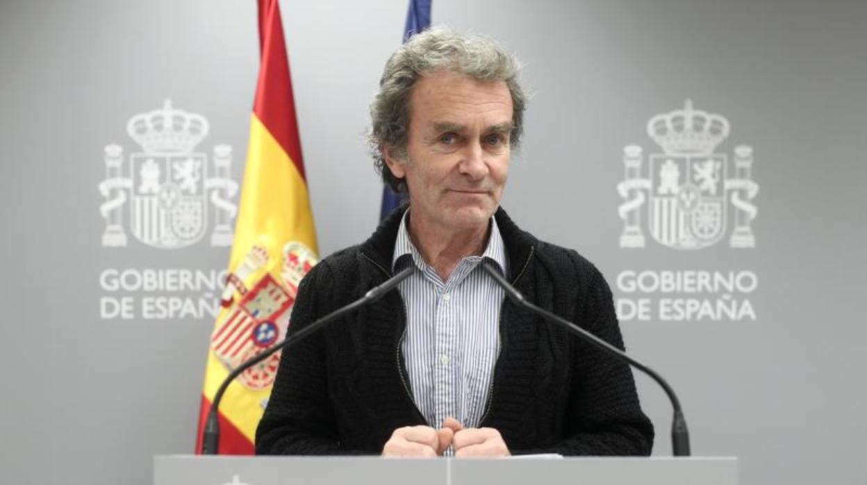 El director del Centro de Coordinación de Alertas y Emergencias Sanitarias, Fernando Simón