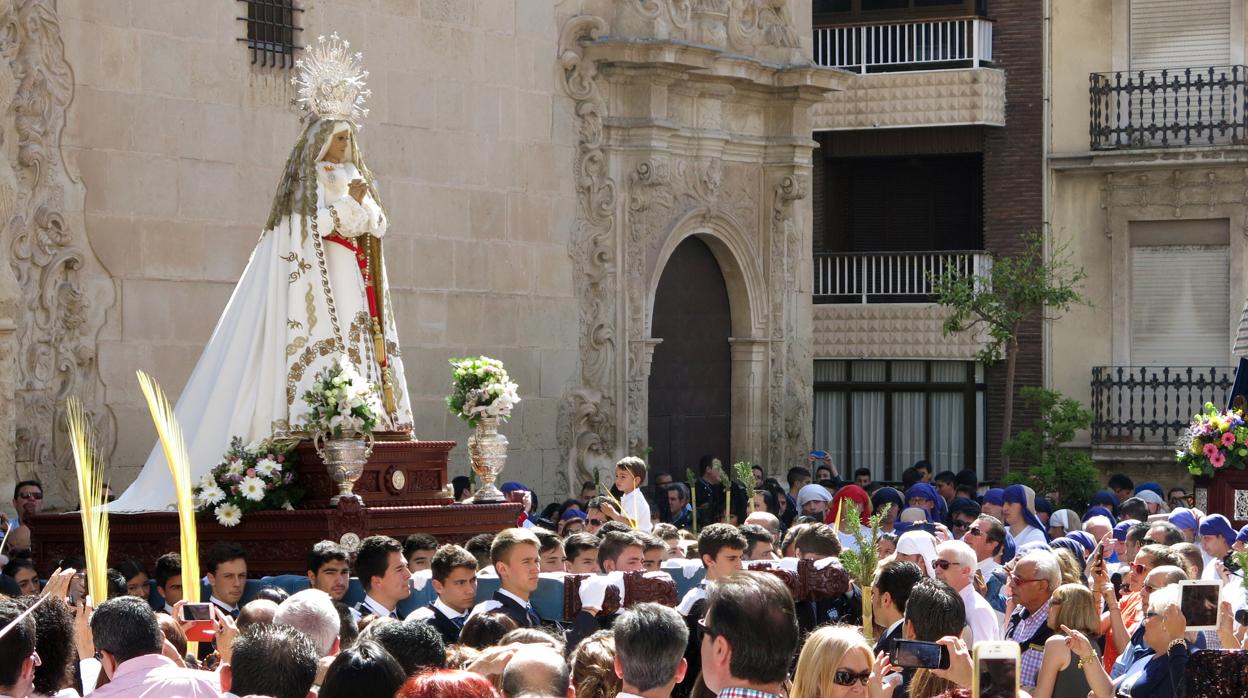 Una procesión en Alicante