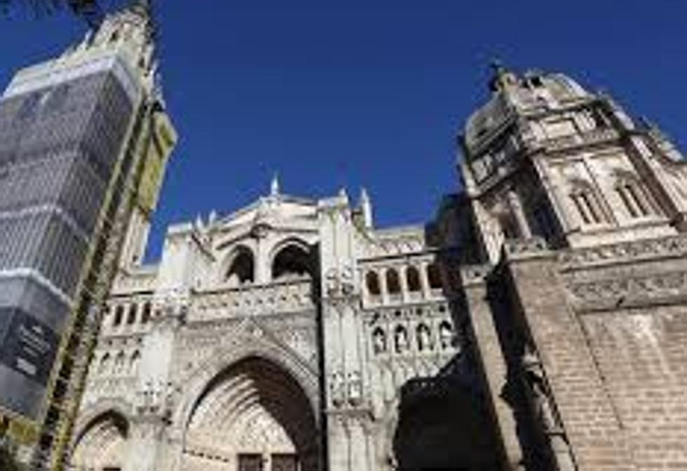 La torre, en proceso de restauración