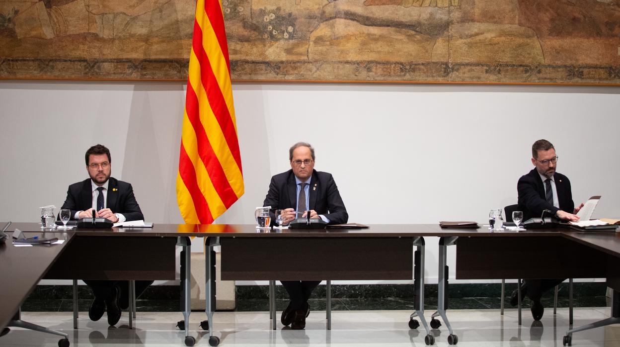 El gobierno catalán, reunido esta semana con motivo del coronavirus