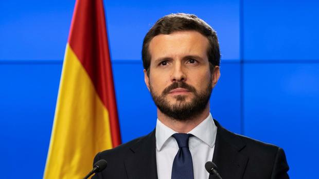 Pablo Casado comparece por la crisis del coronavirus en directo