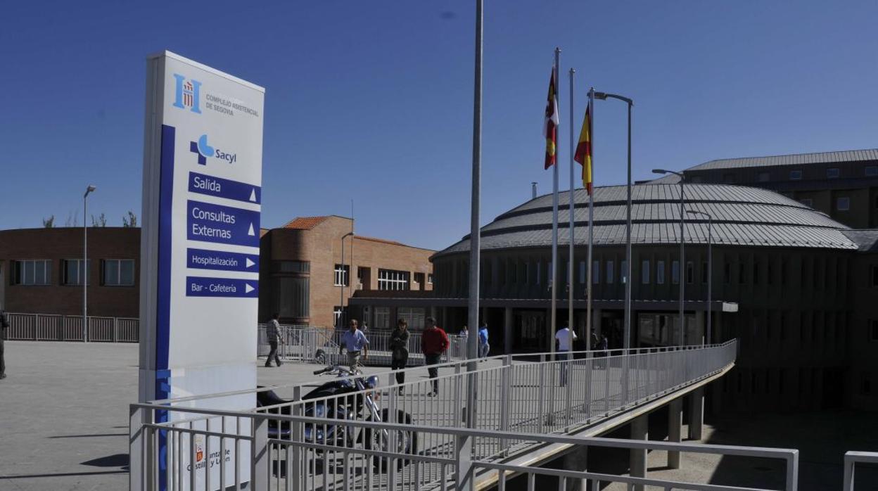 Hospital de Segovia, donde ha fallecido el octogenario