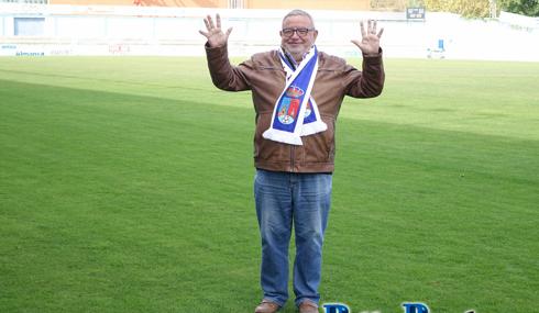 Juan Sánchez Torrecillas en su presentación