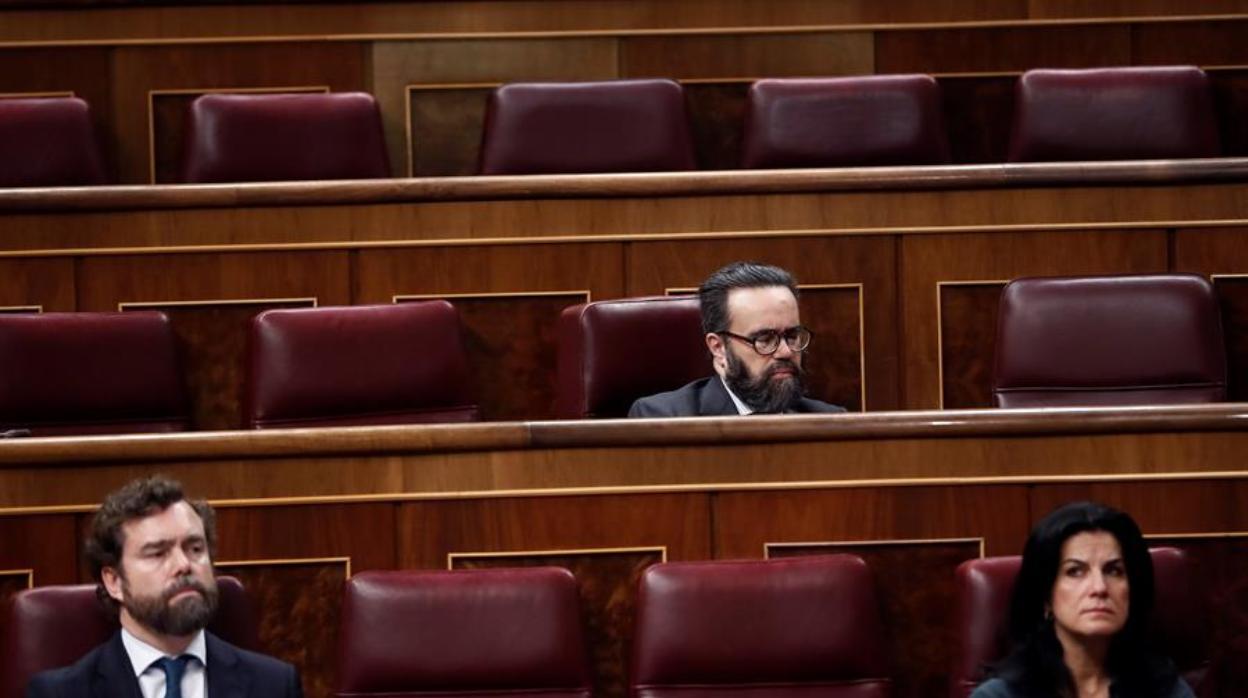 El portavoz de Vox en el Congreso de los Diputados, Iván Espinosa de los Monteros