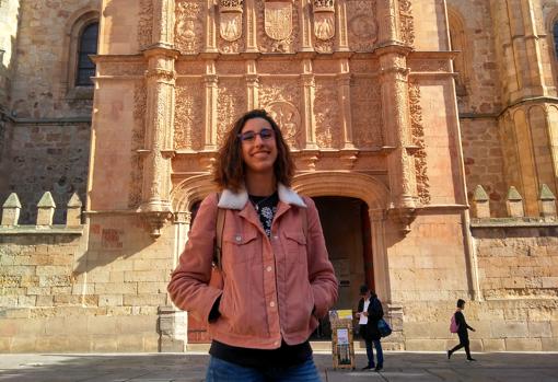 Beatriz Barbero, estudiante de Matemáticas en la USAL