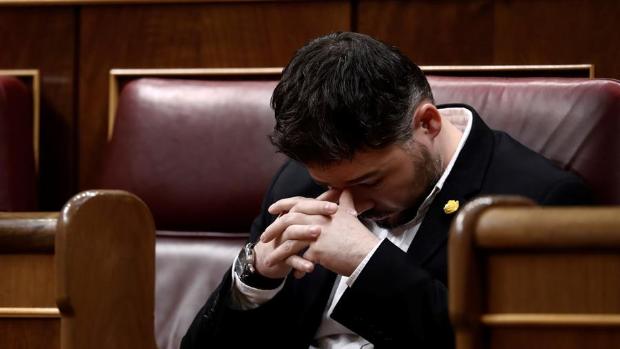 Rufián aprovecha la situación de alarma para atacar a la Monarquía