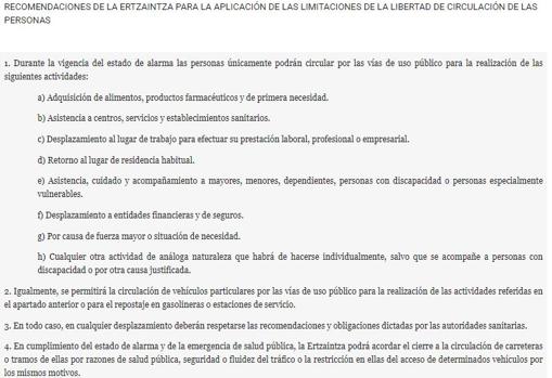 La Ertzaintza refuerza los controles para evitar que los vascos se vayan de puente