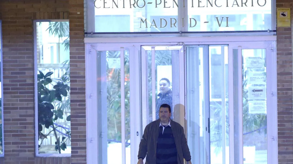 David Marjaliza, a su salida del penal de Aranjuez en 2015