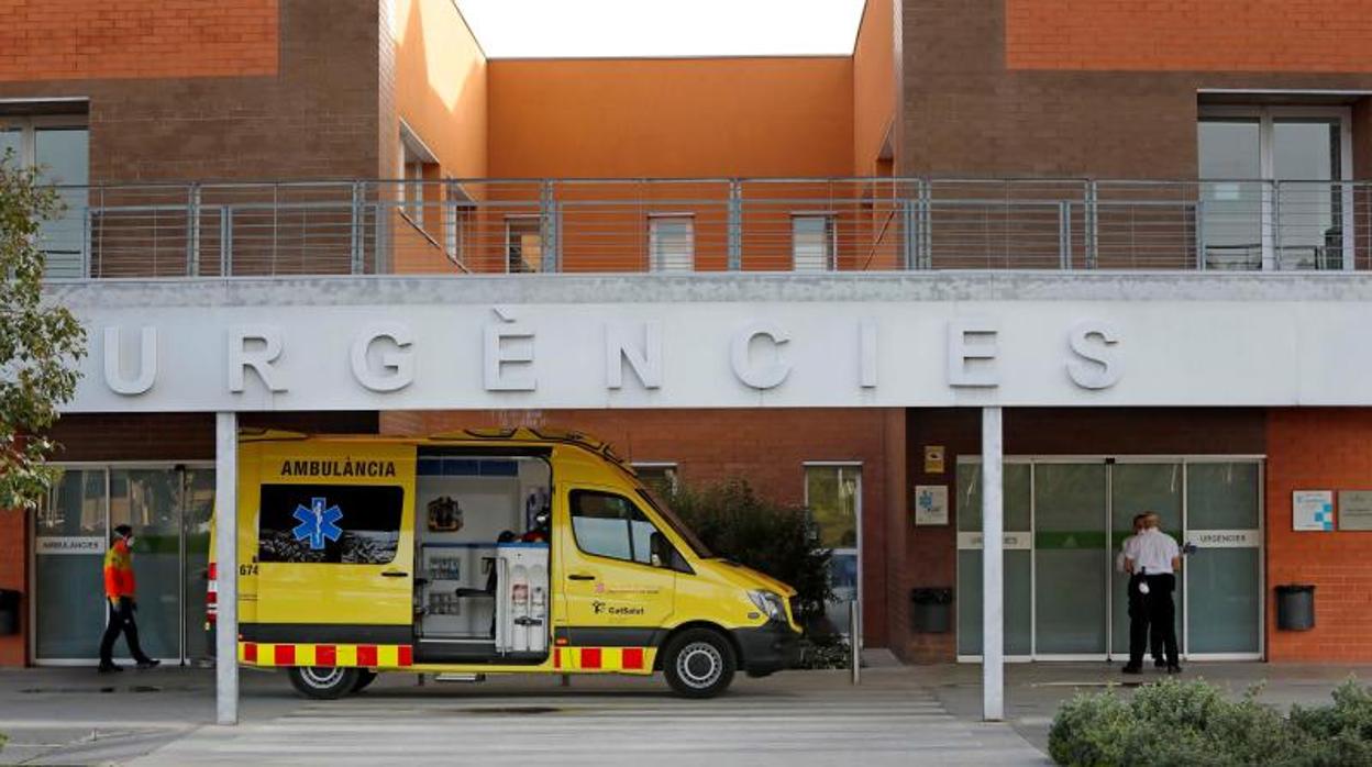 Entrada de Urgencias del Hospital de Igualada