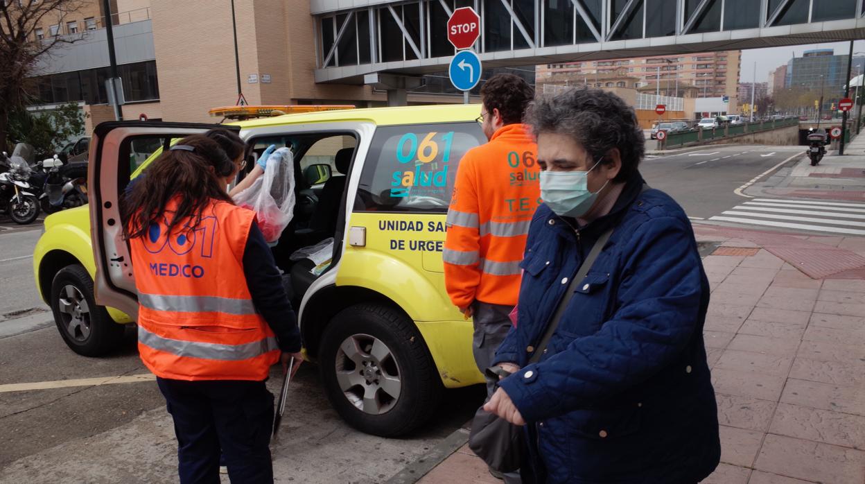 La cifra de ingresos hospitalarios se está creciendo con rapidez en Aragón