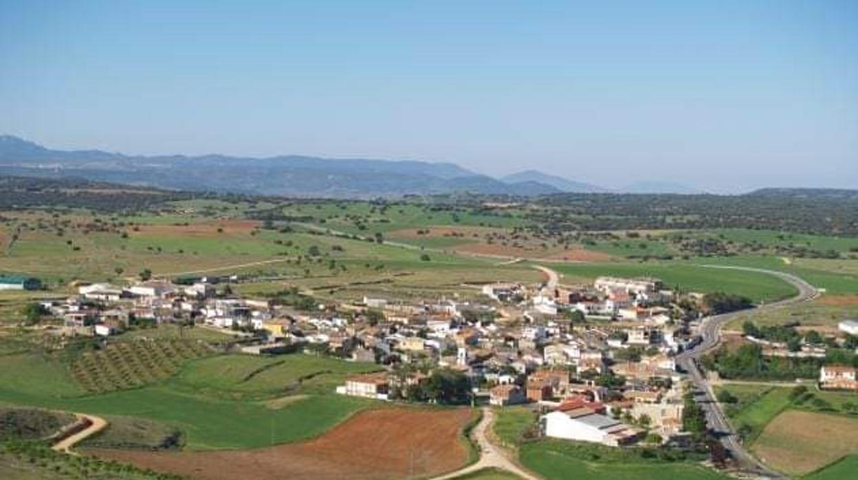 Vista panorámica del municipio Robledo, ubicado en plena sierra de Alcaraz