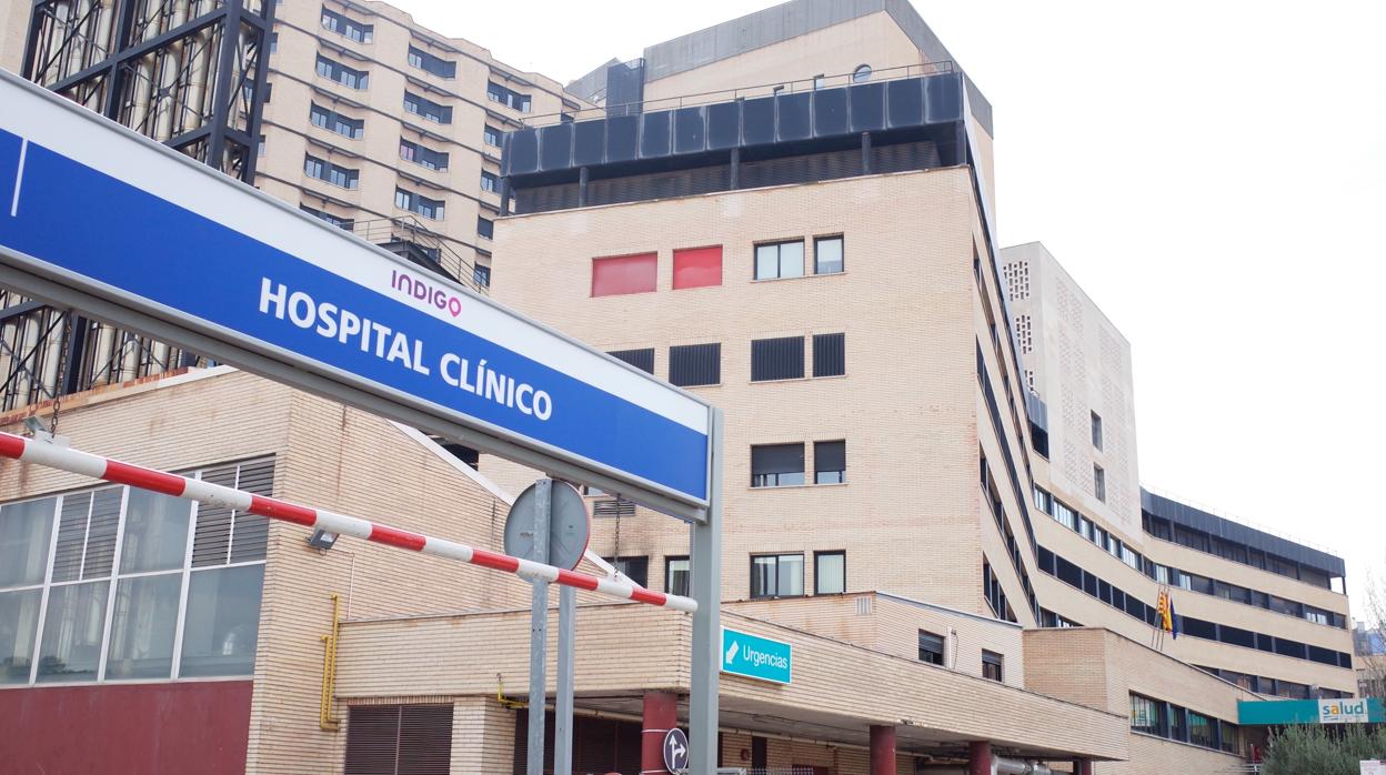 Hospital Clínico de Zaragoza, uno de los dos mayores hospitales de Aragón y con más enfermos de coronavirus