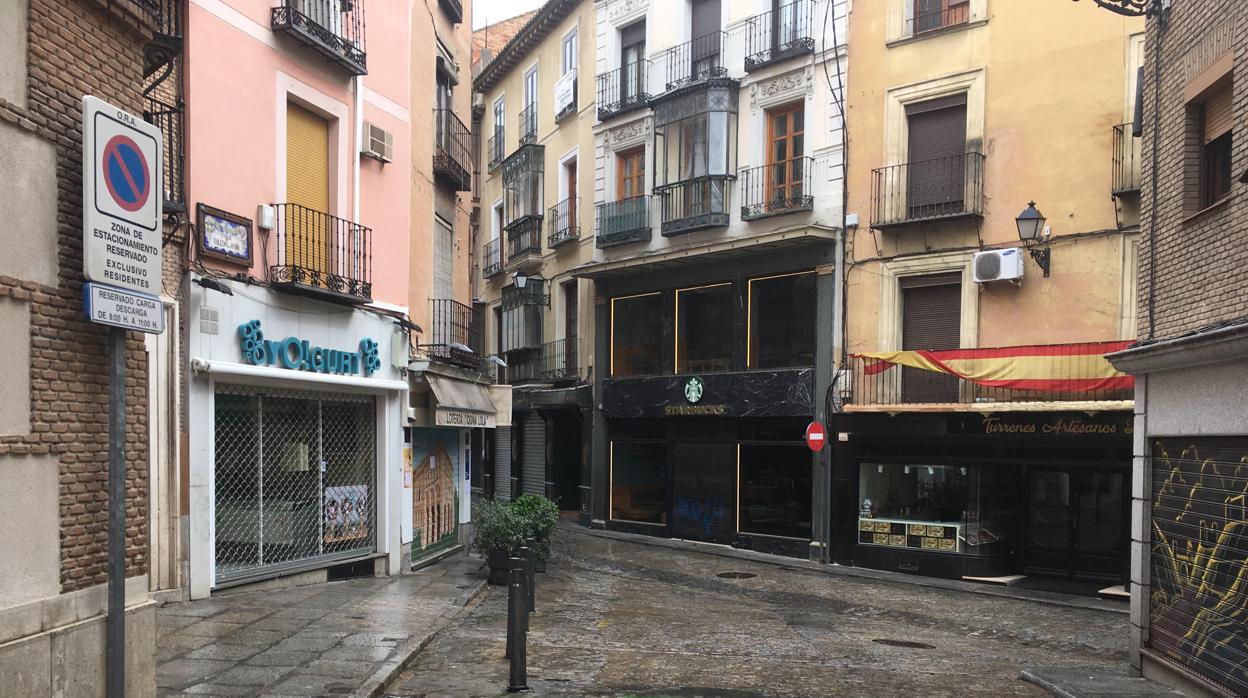 Tranqulidad en las calles de Toledo