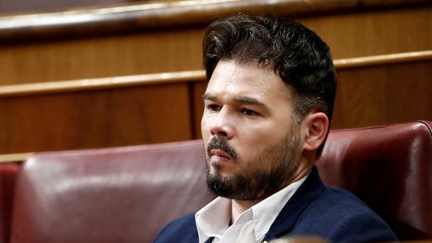 Rufián se desmarca en la prórroga del estado de alarma con ataques a Ejército, Policía y Corona