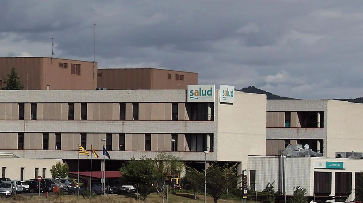 Hospital Ernest Lluch, centro de referencia del sector sanitario de Calatayud, que abarca varias comarcas