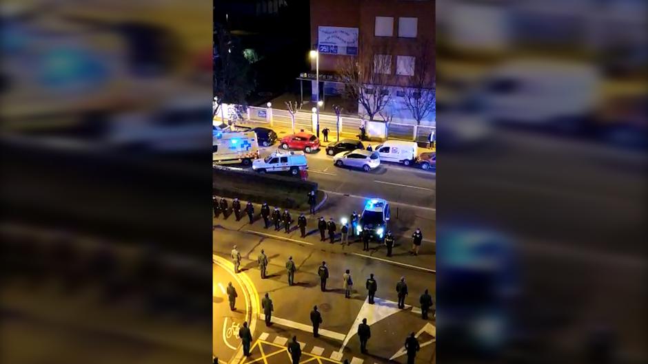 Así ha sido el emotivo homenaje al jefe del GAR de la Guardia Civil, fallecido por coronavirus