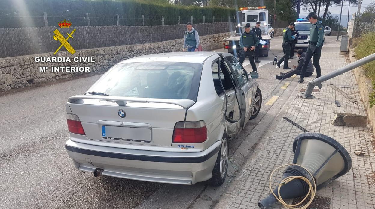 Detenido un joven en Mallorca por saltarse el confinamiento, conducir sin carné y agredir a un agente