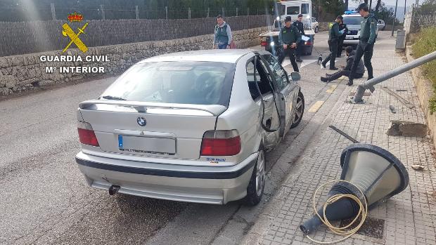 Detenido un joven en Mallorca por saltarse el confinamiento, conducir sin carné y agredir a un agente
