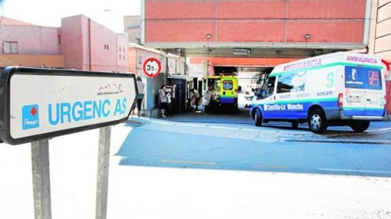 Servicio de Urgencias del hospital Virgen de la Salud de Toledo