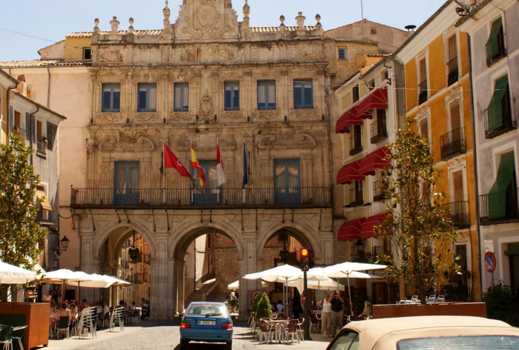 Fachada del Ayuntmaiento de Cuenca