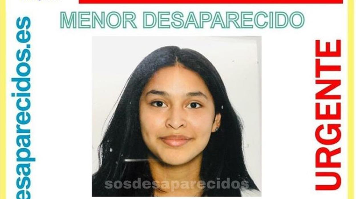 Imagen de la joven de 14 años desaparecida en León