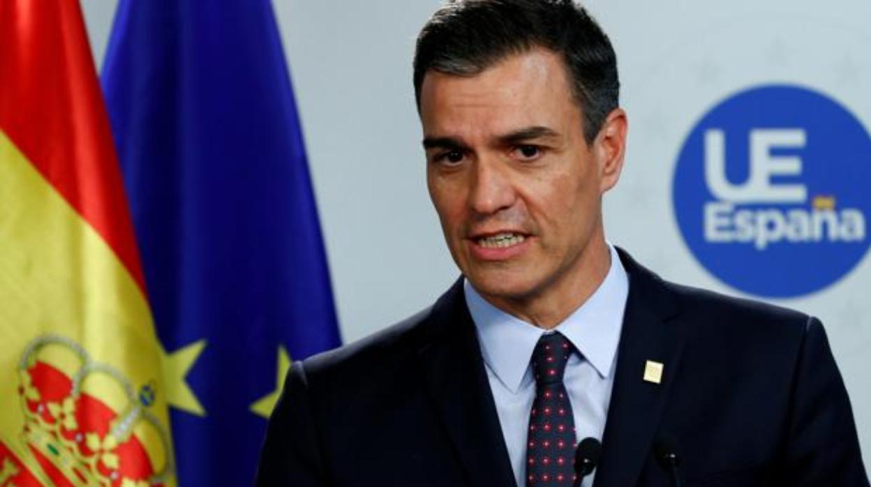 El presidente del Gobierno, Pedro Sánchez