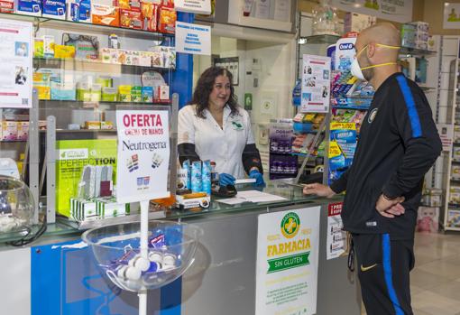 Imagen tomada este viernes en una farmacia de la provincia de Alicante