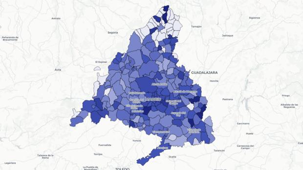 Consulta los casos de coronavirus en todos los municipios y distritos de Madrid