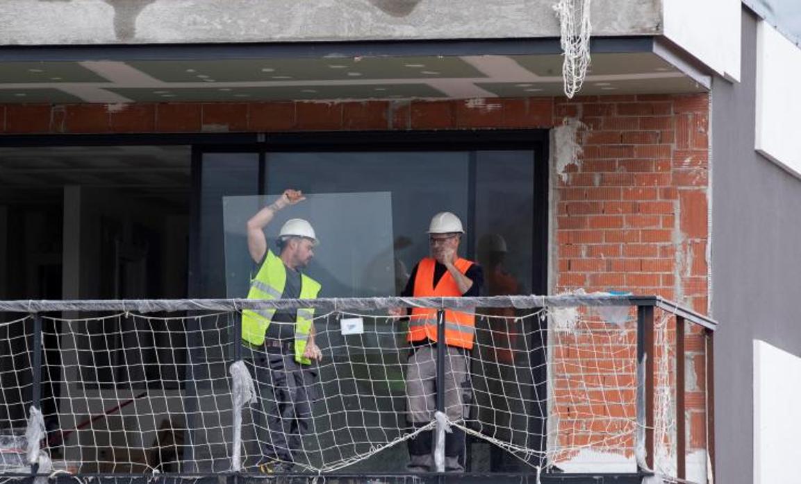 Los empleados de la construcción han vuelto a trabajar este martes en Castilla-La Mancha