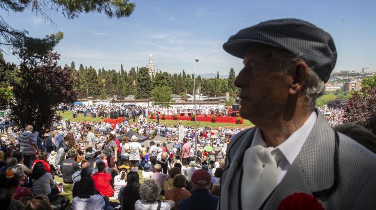 La pradera de San Isidro durante la celebración del año pasado