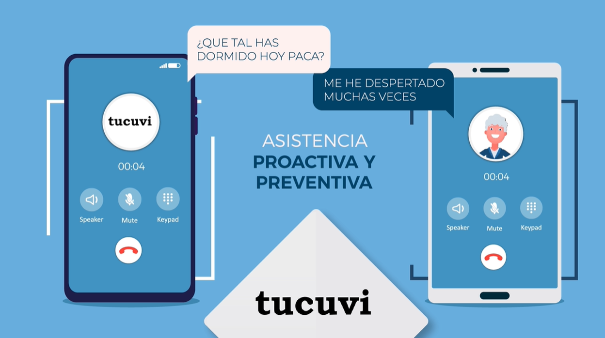 Captura de un vídeo explicativo de Tucuvi