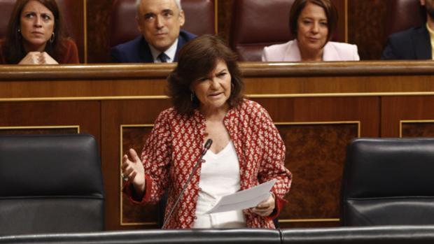 El Supremo da cinco días a Carmen Calvo para que remita toda la documentación del decreto de alarma