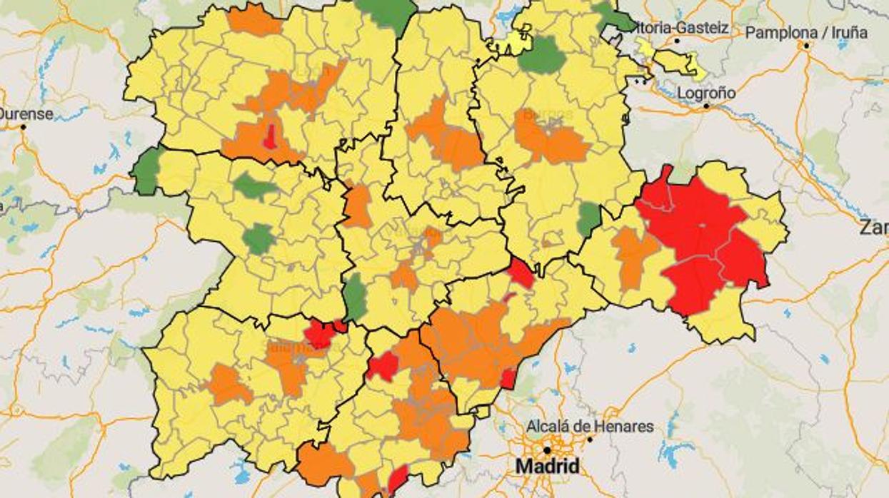 El coronavirus en Castilla y León