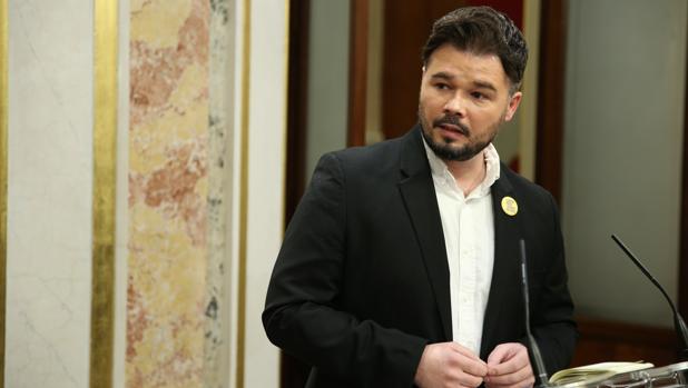 Las frases que condena Rufián: «España es muerte y paro, Catalunya, vida y futuro». «Si fuésemos independientes tendríamos menos muertos»