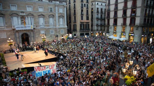 Barcelona prepara una «edición en confinamiento» de las Fiestas de la Mercè del mes de septiembre