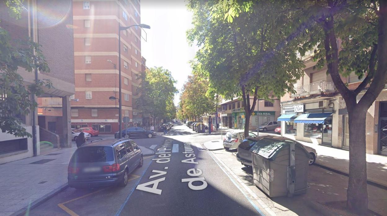 Avenida Príncipe de Asturias en Zamora