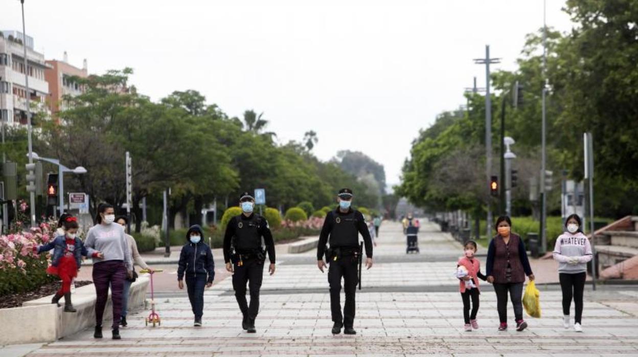 Paseos de padres con sus hijos en Córdoba