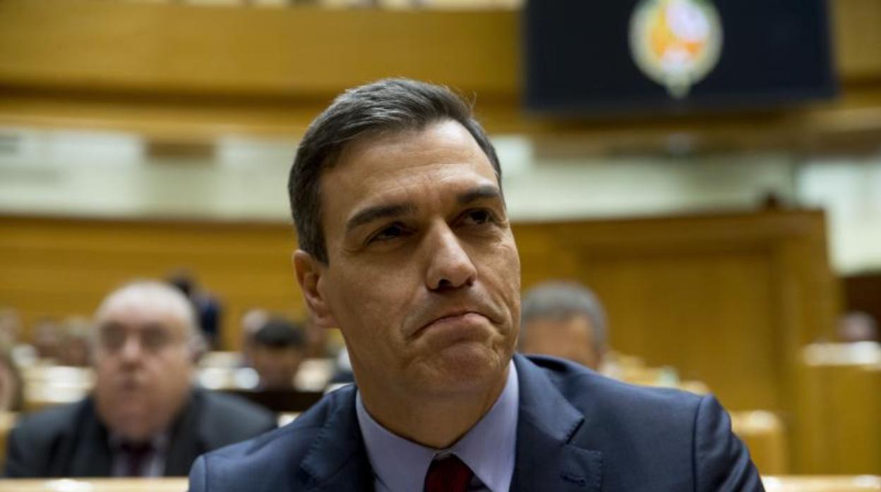 El presidente del Gobierno, Pedro Sánchez