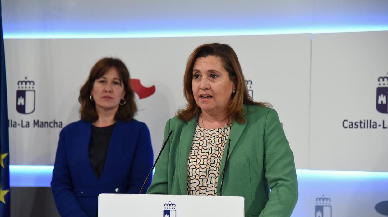 Rosa Ana Rodríguez y Blanca Fernández