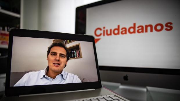 Albert Rivera ventila en tres minutos su participación en la V Asamblea General de Ciudadanos