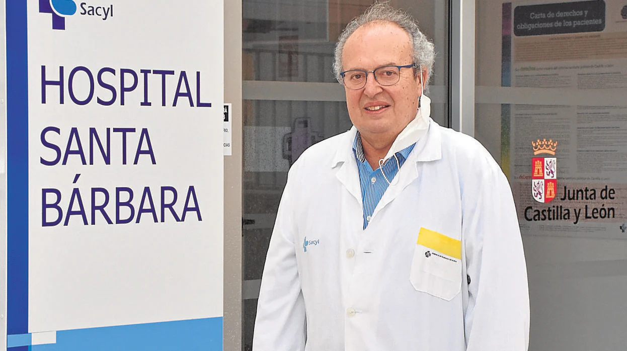 Enrique Delgado Ruiz, gerente del Hospital de Soria